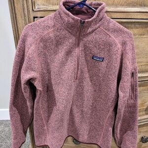 Patagonia women's better sweater 1/4 zip pullover